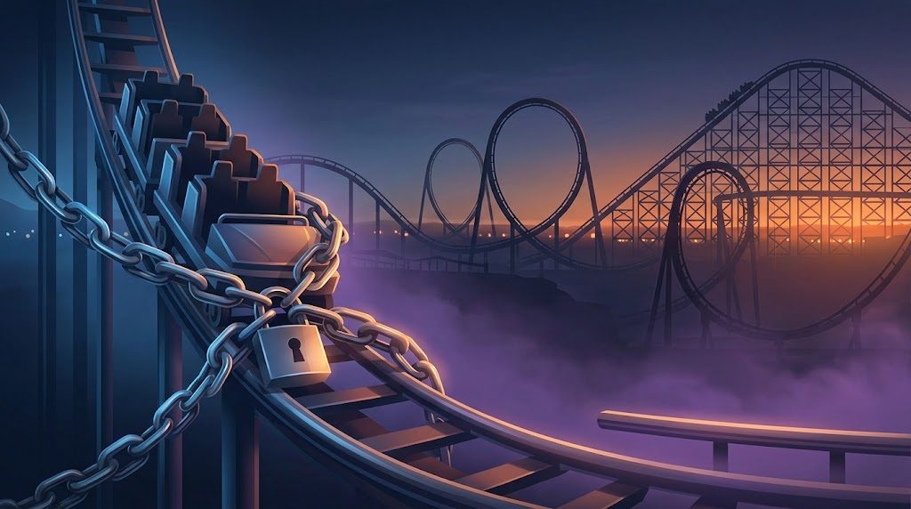 Six Flags closes nine roller coasters after fatal fall in Georgia.