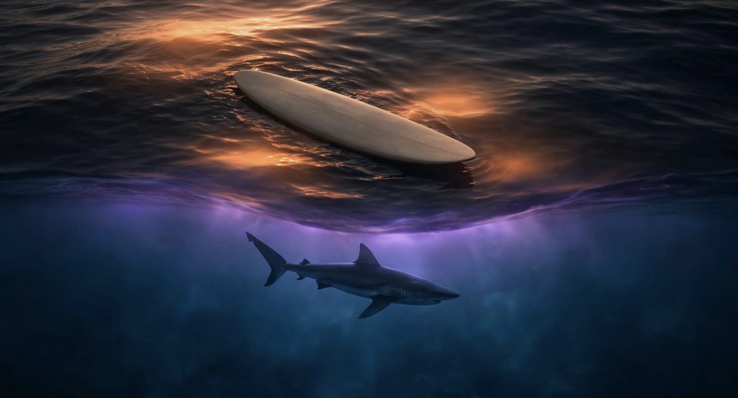 A 10-foot shark inspected Malibu kids then slipped away