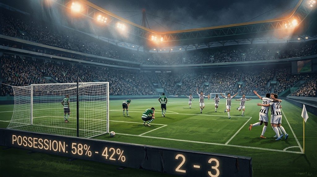 LASK had 42% possession in Lisbon — yet won 3–2