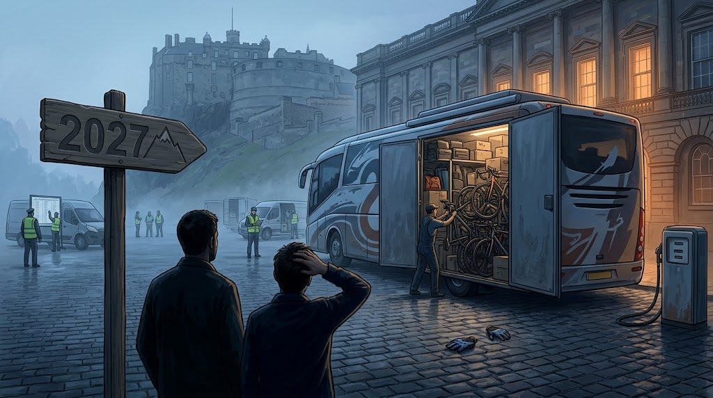 A Grand Départ in Scotland adds major travel logistics before the Pyrenees