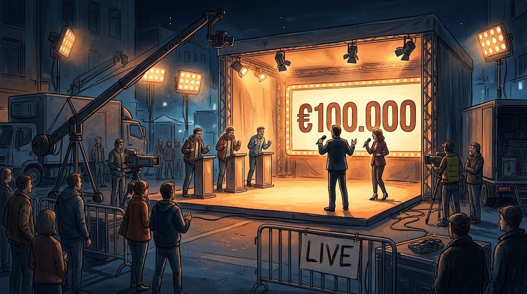 Das Live-Quiz heute Abend vergibt bis zu 100.000 € – ganz ohne vorheriges Casting